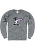 Mens Graphite K-State Wildcats French Terry Crew Sweatshirt