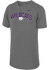 Youth K-State Wildcats Grey Nike SL Legend Team Issue Short Sleeve T-Shirt