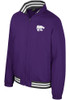 Mens K-State Wildcats Black Colosseum Dyson Medium Weight Jacket