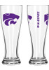 Purple K-State Wildcats 16OZ Gameday Pilsner Glass