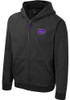 Mens K-State Wildcats Charcoal Colosseum Electrocuted Heavyweight Jacket