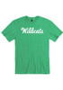 K-State Wildcats Green Rally Script Short Sleeve Fashion T Shirt
