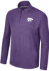 Mens K-State Wildcats Purple Colosseum Marty 1/4 Zip Pullover