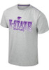 K-State Wildcats Grey Colosseum Roy Short Sleeve T Shirt
