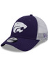 New Era Purple K-State Wildcats Evergreen Trucker 9FORTY Adjustable Hat