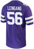 Andrew Leingang Nike Mens Purple K-State Wildcats Game Name And Number Football Jersey