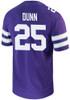 Collin Dunn Nike Mens Purple K-State Wildcats Game Name And Number Football Jersey