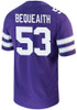 Drake Bequeaith Nike Mens Purple K-State Wildcats Game Name And Number Football Jersey