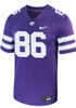 Garrett Oakley Nike Mens Purple K-State Wildcats Game Name And Number Football Jersey