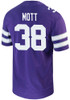 Brendan Mott Nike Mens Purple K-State Wildcats Game Name And Number Football Jersey