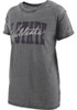 K-State Wildcats Black Pressbox Burnout Everest Short Sleeve T-Shirt