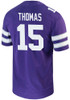 Kanijal Thomas Nike Mens Purple K-State Wildcats Game Name And Number Football Jersey