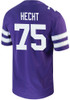 Sam Hecht Nike Mens Purple K-State Wildcats Game Name And Number Football Jersey