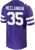 Simon McClannan Nike Mens Purple K-State Wildcats Game Name And Number Football Jersey