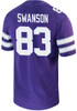 William Swanson Nike Mens Purple K-State Wildcats Game Name And Number Football Jersey