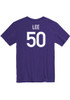 Ayoka Lee Rally Mens Purple K-State Wildcats Basketball Name And Number Player T Shirt
