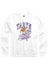 Taryn Sides Rally Mens White K-State Wildcats Caricature Womens Basketball Player Crew