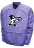 Mens Lavender K-State Wildcats Willie Big Logo Windshell Pullover Jackets