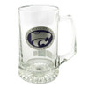 Purple K-State Wildcats 20oz Clear Stein