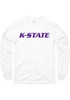 Mens White K-State Wildcats Rally Loud Tee