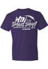 K-State Wildcats Rough Dang Day Short Sleeve T Shirt - Purple