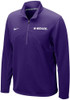 Mens K-State Wildcats Purple Nike DriFit Training 1/4 Zip Pullover