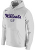 Mens K-State Wildcats White Nike Vintage Wildcats Club Fleece Hooded Sweatshirt