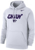 Mens K-State Wildcats White Nike Emaw Hooded Sweatshirt
