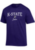 K-State Wildcats Purple Champion Sister Short Sleeve T-Shirt