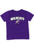 Toddler K-State Wildcats Purple Colosseum Team Chant Short Sleeve T-Shirt