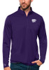 Mens K-State Wildcats Purple Antigua Tribute 1/4 Zip Pullover