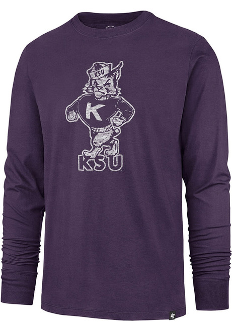 Mens K-State Wildcats Purple 47 Premier Franklin Long Sleeve Fashion T Shirt
