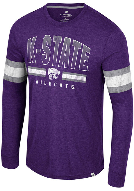 Mens K-State Wildcats Purple Colosseum You Must Live Tee