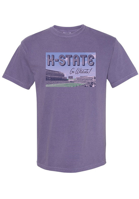 K-State Wildcats Snapshot Short Sleeve T-Shirt - Purple
