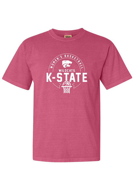 K-State Wildcats Nets Short Sleeve T-Shirt - Pink