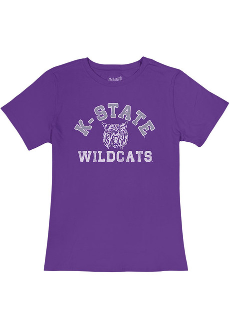 K-State Wildcats Purple Original Retro Brand Vintage Short Sleeve T-Shirt