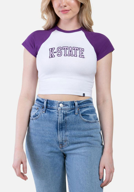 K-State Wildcats Purple Hype and Vice Homerun Short Sleeve T-Shirt