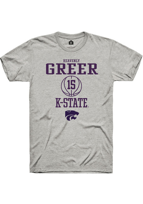 Heavenly Greer Ash K-State Wildcats NIL Sport Icon Short Sleeve T Shirt