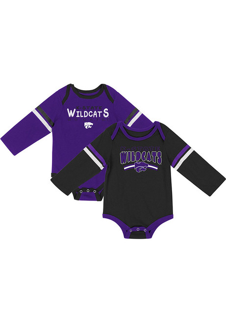 Baby K-State Wildcats Purple Colosseum Super One Piece Set