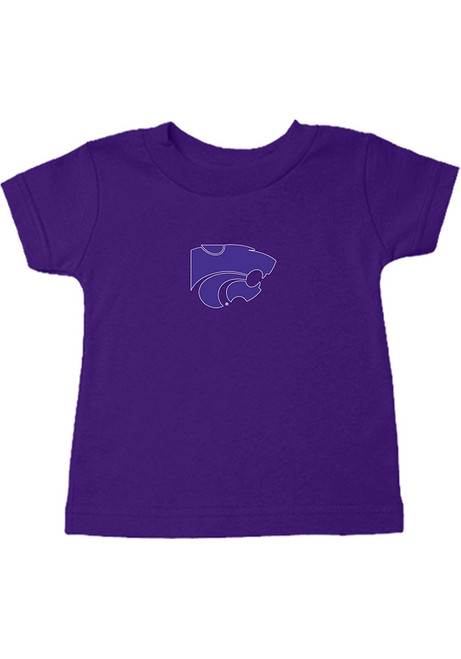 Toddler Purple K-State Wildcats Logan Short Sleeve T-Shirt