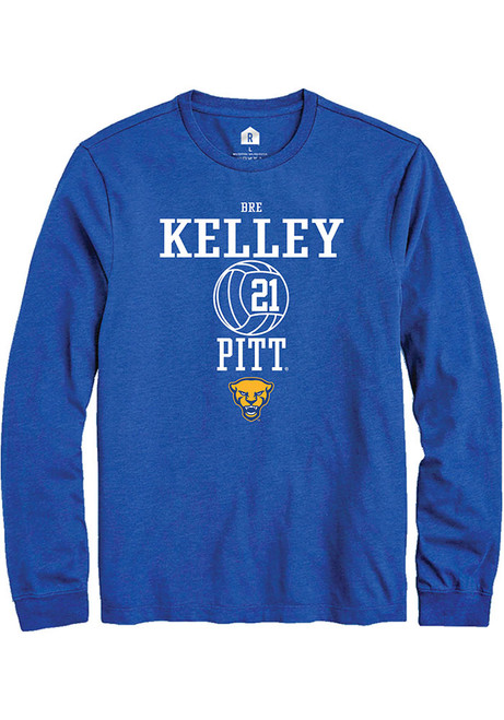 Bre Kelley Rally Mens Blue Pitt Panthers NIL Sport Icon Tee