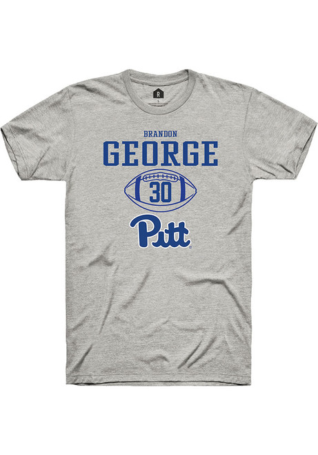 Brandon George Ash Pitt Panthers NIL Sport Icon Short Sleeve T Shirt