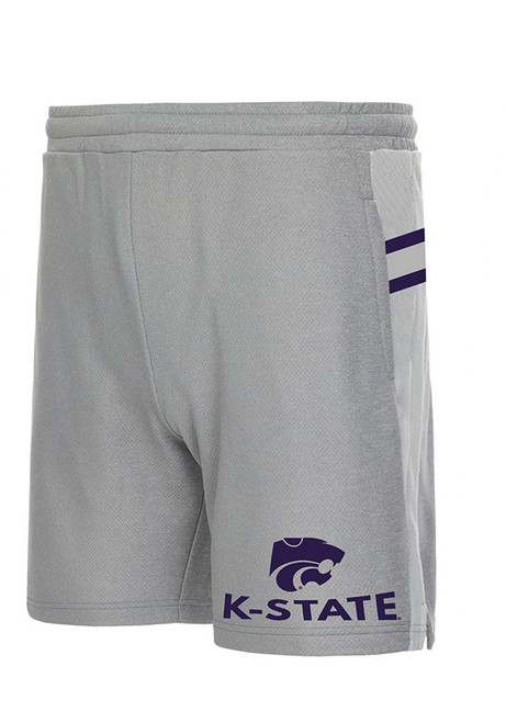 Mens Grey K-State Wildcats Stature Shorts