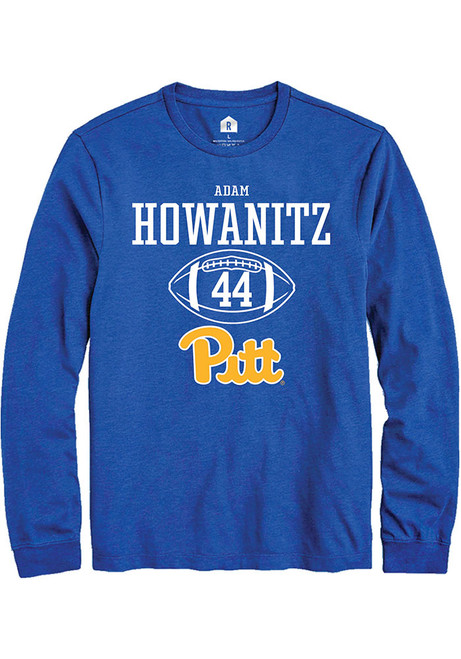 Adam Howanitz Rally Mens Blue Pitt Panthers NIL Sport Icon Tee