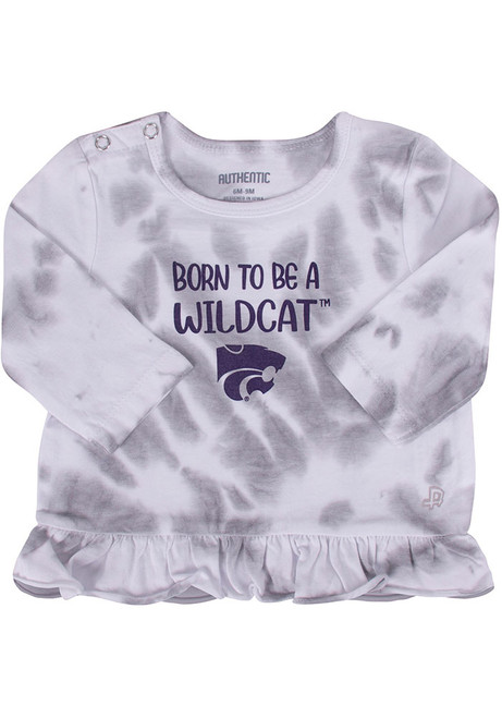 Baby Blue K-State Wildcats Ivah Long Sleeve T-Shirt