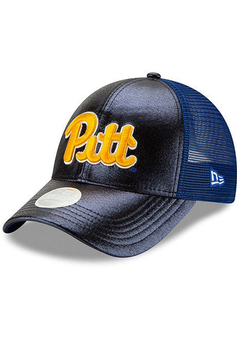 Pitt Panthers New Era Glittered 9FORTY Womens Adjustable Hat - Blue