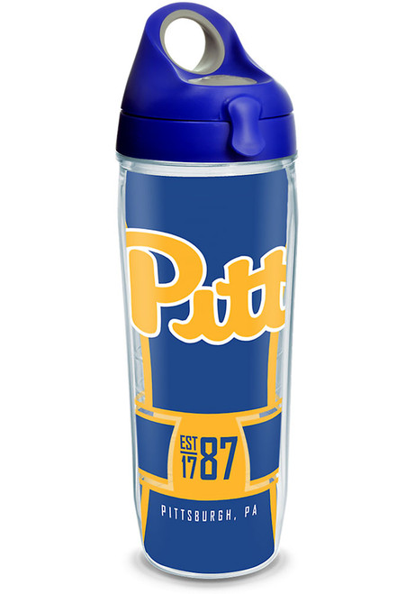 Blue Pitt Panthers 24oz Spirit Water Bottle