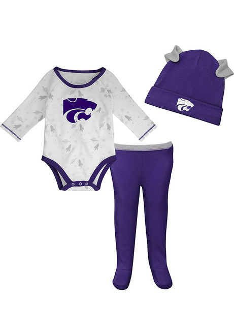 Infant Purple K-State Wildcats Dream Team Top and Bottom Set