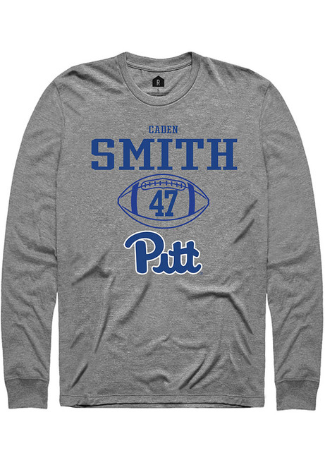 Caden Smith Rally Mens Graphite Pitt Panthers NIL Sport Icon Tee