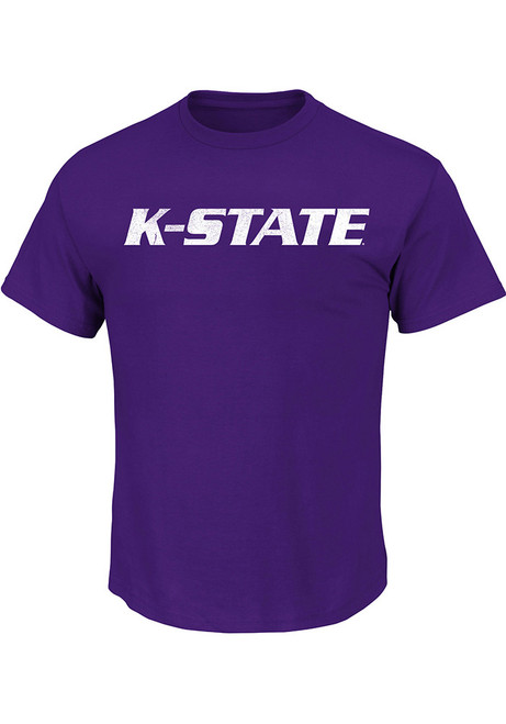 K-State Wildcats Pigment Big and Tall T-Shirt - Purple